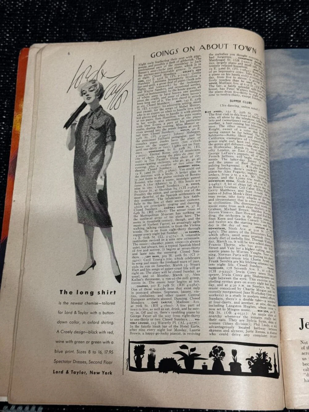The New Yorker Magazine, March 15 1958, Vol. 034 No. 4, Birnbaum Cover, Vintage